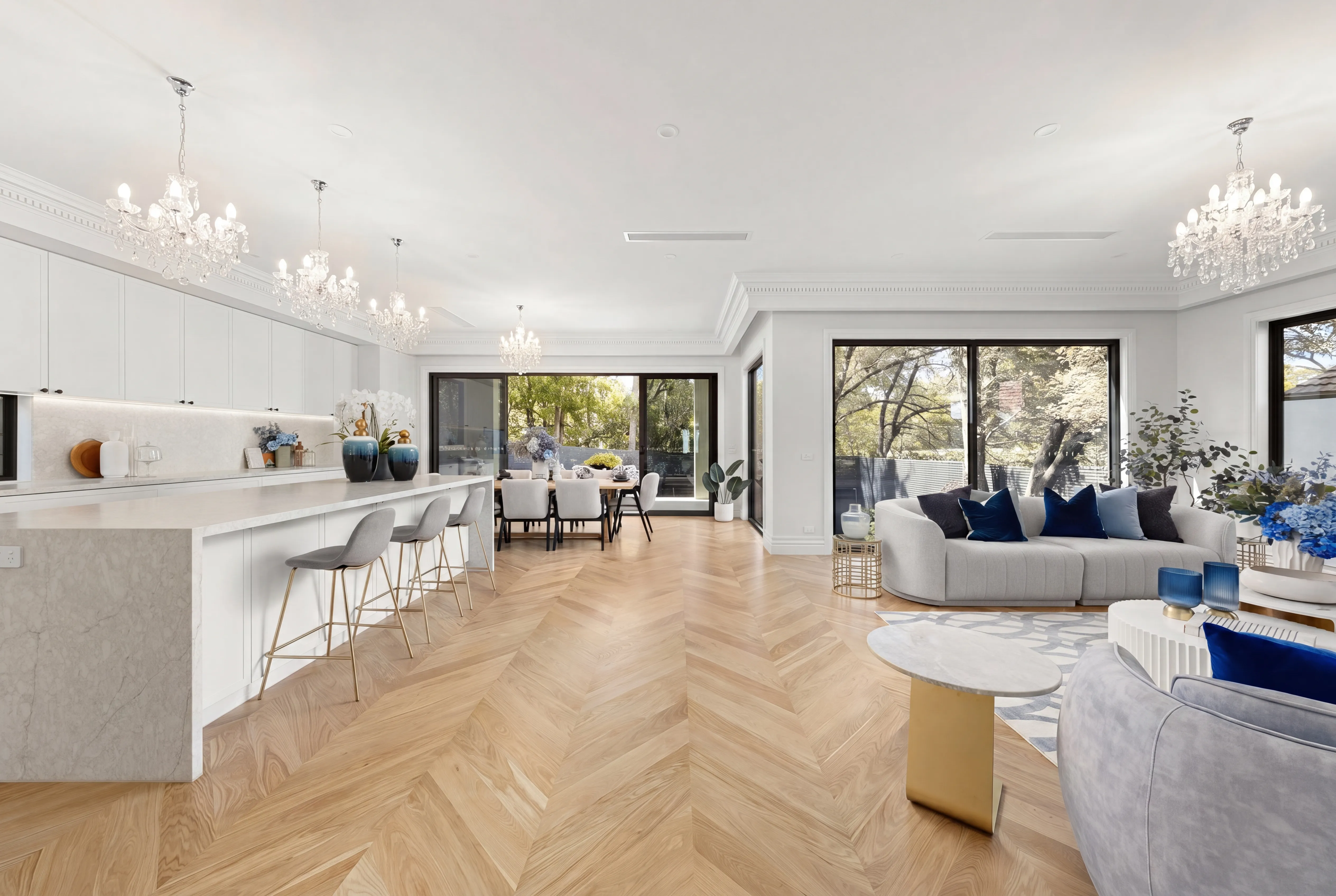 A VelBuilt custom home interior